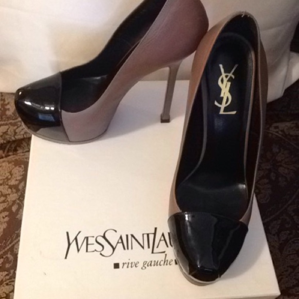 YSL Pumps Trubute Platform heels